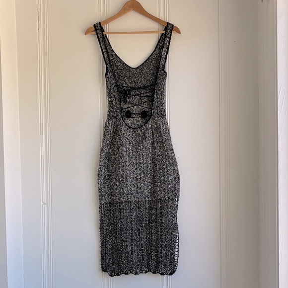 Handmade Crochet Cubana Knit Dress - Picture 2 of 9